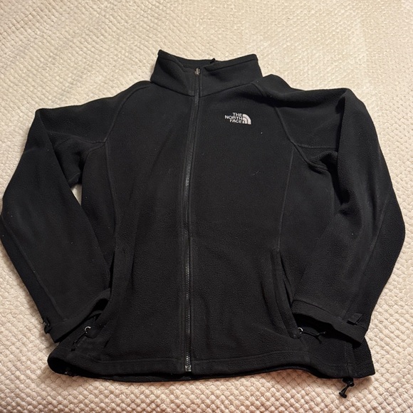 The North Face Black Full-Zip Fleece Jacket - Picture 1 of 6